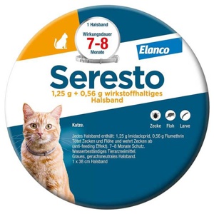 Seresto Halsband für Katzen, 1 St Halsband Produktbild
