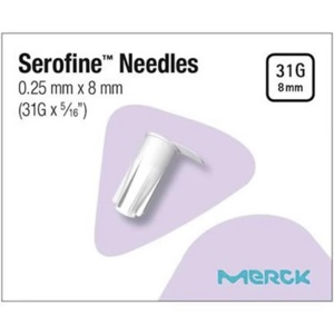 Serofine nål 31Gx5/16 0,25x8mm 100 stk produktbilde