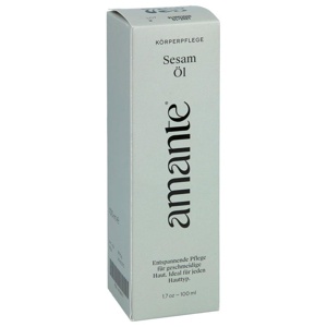 Sesamöl 100% rein Hautpflegeöl Amante, 100 ml Öl Produktbild
