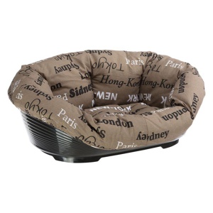 Set ferplast Hundekorb Siesta Deluxe mit Überzug Sofà - Cities Produktbild