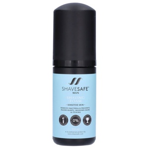 ShaveSafe Man Shaving Foam Sensitive Skin 100 ml produktbillede