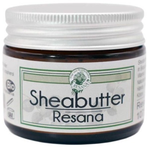 Sheabutter Resana Bio kaltgepresst und roh Salbe, 50 ml Salbe Produktbild