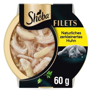 Nassfutter Katze mit Huhn Filets, 60 g Produktbild
