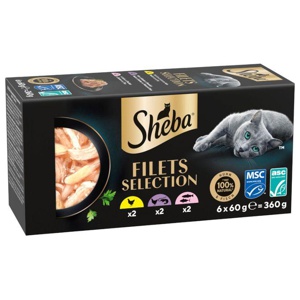 Sheba Filets 6 x 60 g Produktbild