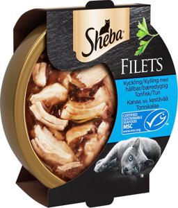 Sheba Kyckling och Tonfisk i Sås 60 g produkt bild