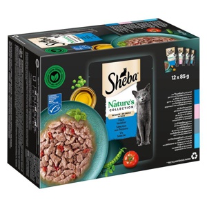 Sheba Natures Collection in Sauce Fisch 12 x 85 g Produktbild