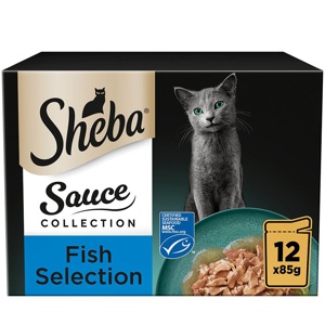 Sheba Pouches Sauce Collection Saver Pack 48 x 85g product image
