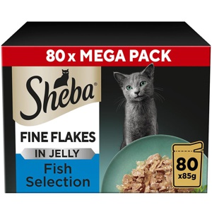 Sheba Pouches Fine Flakes in Jelly product image