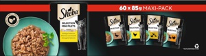 Sheba Selection in Sauce 60x85g Produktbild