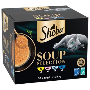 Sheba Soup Selection 32 x 40 g Produktbild