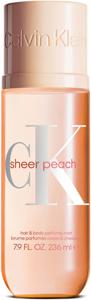 Calvin Klein Sheer Peach Hair & Body Mist 236 ml produkt bild