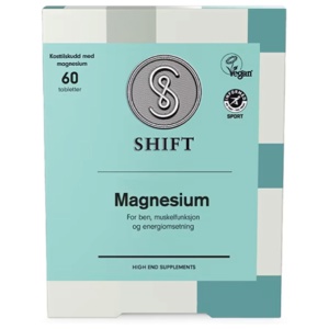 SHIFT Magnesium 60 Tabletter produktbilde
