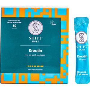 SHIFT Sport Kreatin sachet 30 st á 3 gram produkt bild
