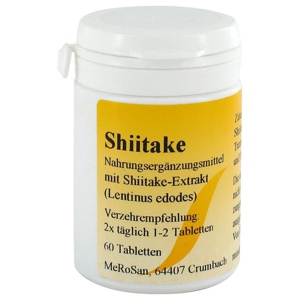 Shiitake TABLETTEN Produktbild