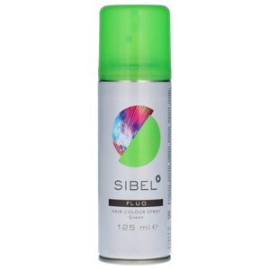 Sibel Fluo Hair Colour Spray Green - Art P001153 produktbillede