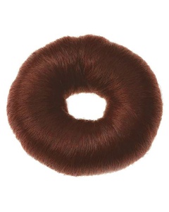 Sibel Hair Donut Ø8cm Rot/Braun Ref. 0910832-45 Produktbild