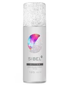 Sibel Spray Silver Glitter - 125 ml. produktbillede