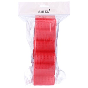 Sibel Velcro Curlers Roller Red 36mm - Ref. P000465 produktbillede