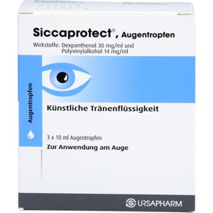 SICCAPROTECT Augentropfen Produktbild