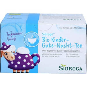 Sidroga Bio Kinder-Gute-Nacht-Tee 20X1.5 g Tee Produktbild