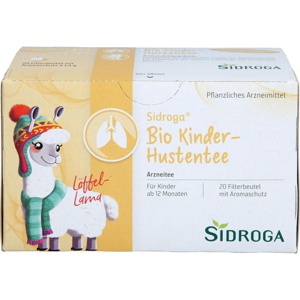 SIDROGA Bio Kinder-Hustentee Filterbeutel Produktbild