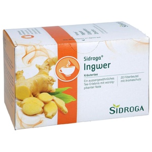 Sidroga Ingwer 20X0.75 g Tee Produktbild