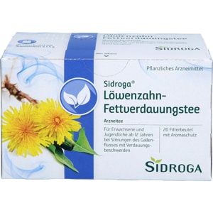 SIDROGA Löwenzahn Tee Filterbeutel Produktbild