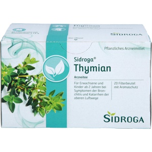 SIDROGA Thymian Tee Filterbeutel Produktbild