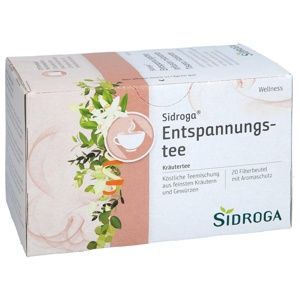 SIDROGA-Wellness-Entspannungstee-Filterbeutel Produktbild