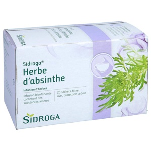 SIDROGA Wermutkraut Tee Filterbeutel Produktbild