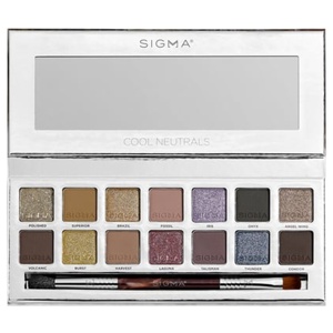 Sigma Beauty Cool Neutrals Eyeshadow Palette 16 g produkt bild