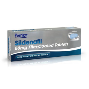 Perrigo Sildenafil (Generic Viagra) 50mg - 4 Tablets product image