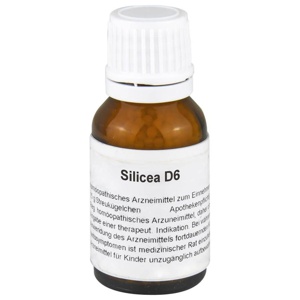 Silicea D 6 Globuli, 15 g Globuli Produktbild