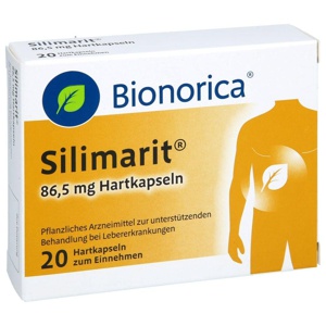 Silimarit 86,5 mg Hartkapseln Produktbild