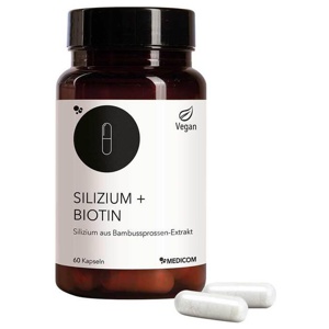 Silizium + Biotin Kapseln, 60 St Kapseln Produktbild