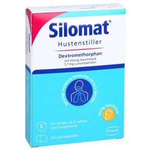 SILOMAT Hustenstiller DMP m.Honig-Geschm.7,7mg LUP Produktbild