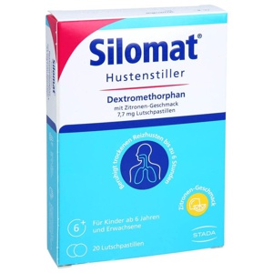 SILOMAT Hustenstiller DMP Zitron.-Geschm.7,7mg LUP Produktbild