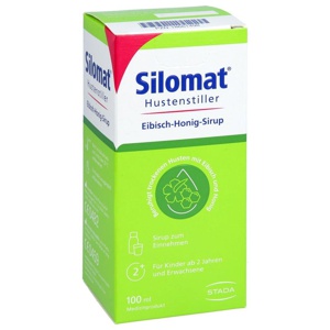 SILOMAT Hustenstiller Eibisch-Honig-Sirup Produktbild