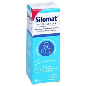 SILOMAT Hustenstiller Pentoxyverin 19 mg/ml TEI Produktbild