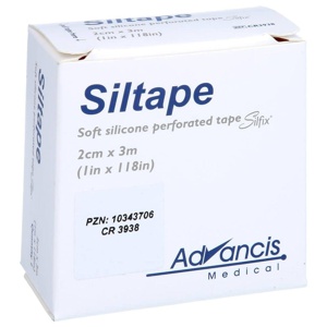 SILTAPE 2 cmx3 m Silikonpflaster Produktbild