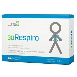 Gorespiro kapslid hingamisteedele n30 toote pilt