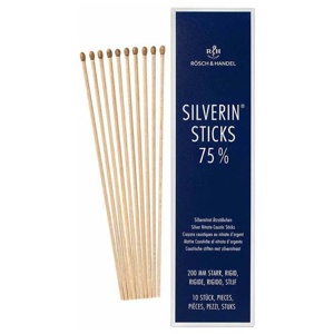 SILVERIN Sticks 75% Silbernitrat Ätzst.200mm starr Produktbild