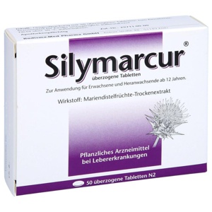 SILYMARCUR überzogene Tabletten Produktbild