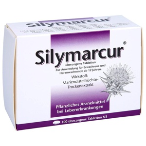 SILYMARCUR überzogene Tabletten Produktbild