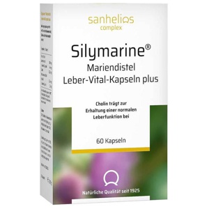 Silymarine Mariendistel Leber-Vital-Kapseln plus, 60 St Kapseln Produktbild