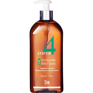 SIM Sensitive System 4 Therapeutic Hair SPA Climbazole Shampoo 1 Normal to Oily Hair 500 ml produkt bild