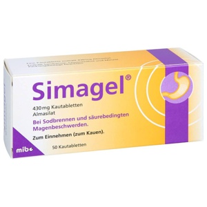 Simagel 50 St Kautabletten Produktbild