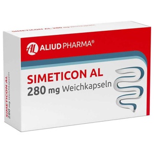 SIMETICON AL 280 mg Weichkapseln, 32 St Weichkapseln Produktbild