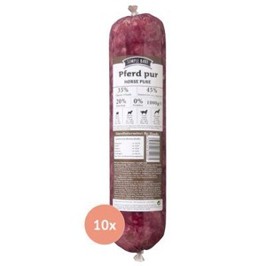 Simple BARF Pferd pur 10x1 kg Produktbild