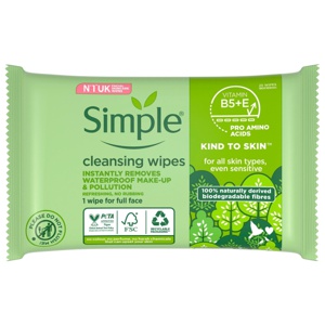 Simple Kind to Skin Cleansing Facial Wipes product image